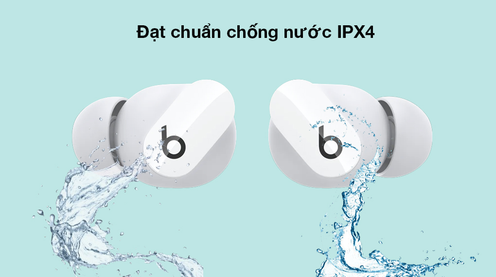 Tai nghe Bluetooth True Wireless Beats Studio Buds MJ4X3 - Vận động ngoài trời tùy ý với tiêu chuẩn chống nước IPX4